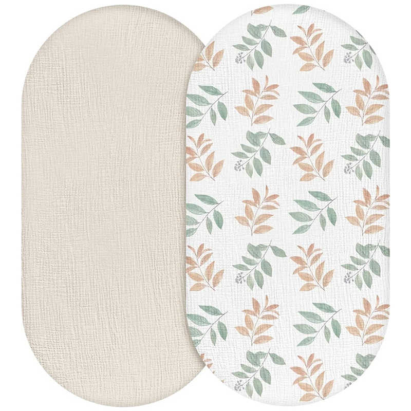 Muslin Bassinet Sheets for Bab - Baby Nursery Hamper recension och pris